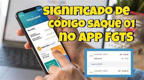 código 01m saque fgts.